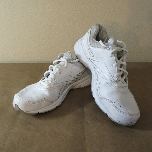 Women's Reebok DMX Ride White Walking Sneaker Size 7 .5M - Picture 1 of 8